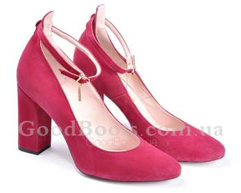 Bravo Moda 1549/plum zamsz