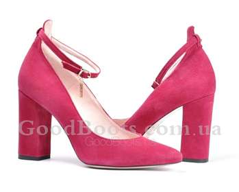 Bravo Moda 1549/plum zamsz