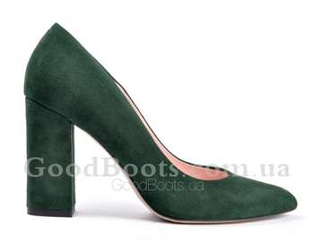 Bravo Moda 1539/Zielony zamsz