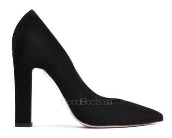 Bravo Moda 1681/Czarny zamsz