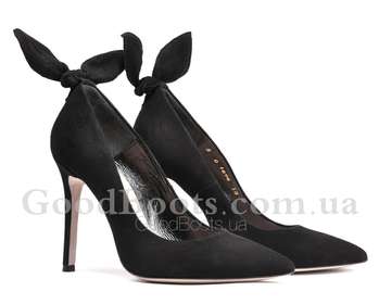Bravo Moda 1696/ Czarny zamsz
