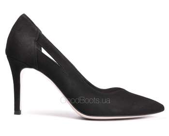 Bravo Moda 1740/Czarny zamsz