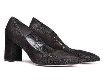 Bravo Moda 1479/Czarny brokat