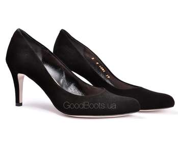Bravo Moda 1381/Czarny zamsz