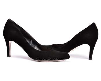 Bravo Moda 1381/Czarny zamsz