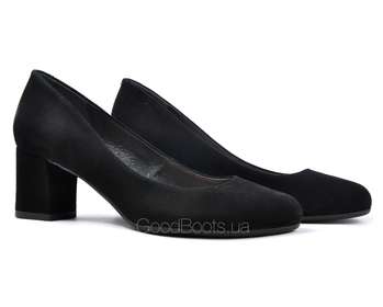 Bravo Moda 1672/Czarny zamsz