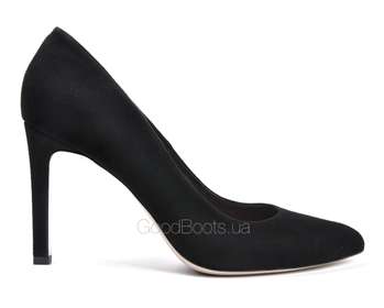 BRAVO MODA 1373/CZARNY ZAMSZ