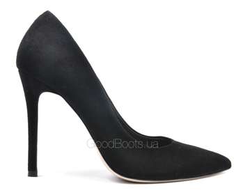 BRAVO MODA 1626/CZARNY ZAMSZ
