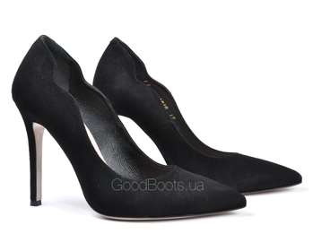 BRAVO MODA 1810/CZARNY ZAMSZ