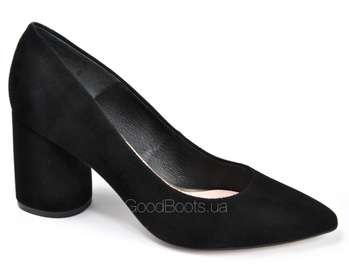 BRAVO MODA 1669/CZARNY ZAMSZ
