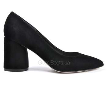 BRAVO MODA 1669/CZARNY ZAMSZ