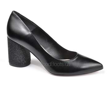 BRAVO MODA 1669/CZARN SKORA+BROKAT