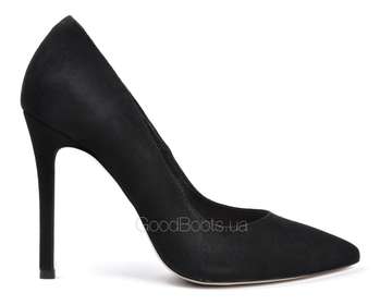 BRAVO MODA 1825/CZARNY ZAMSZ