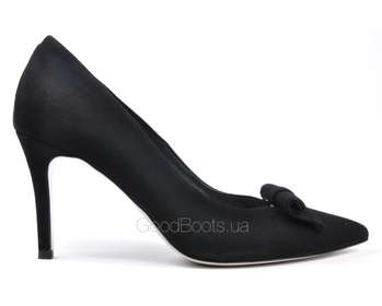 BRAVO MODA 1749/CZARNY ZAMSZ