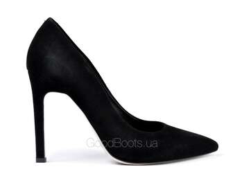 BRAVO MODA 1254/CZARNY ZAMSZ