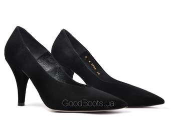 BRAVO MODA 1764/CZARNY ZAMSZ