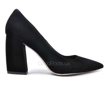 BRAVO MODA 1771/CZARNY ZAMSZ