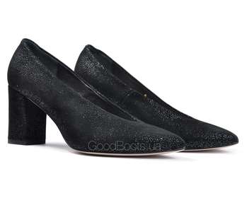 BRAVO MODA 1584/CZARNY BROKAT