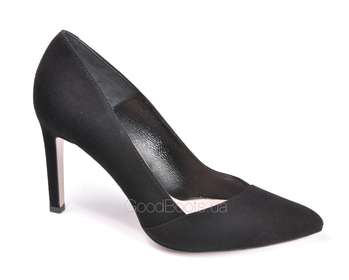 BRAVO MODA 1332/CZARNY ZAMSZ