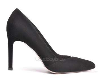 BRAVO MODA 1332/CZARNY ZAMSZ