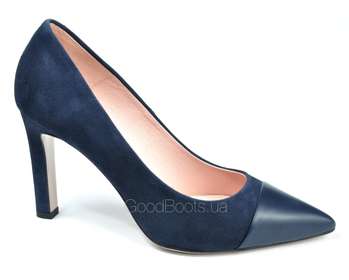 Bravo Moda 1788/BLUE ZAMSZ+GRANAT
