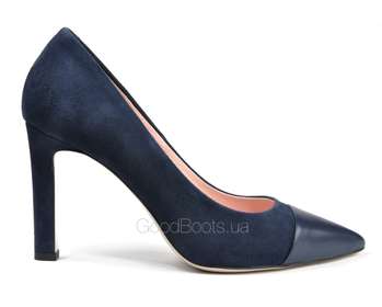 Bravo Moda 1788/BLUE ZAMSZ+GRANAT