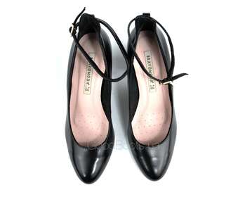 BRAVO MODA 1671/czarny skora