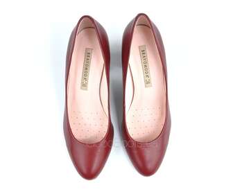 BRAVO MODA 1586/BORDO SKORA