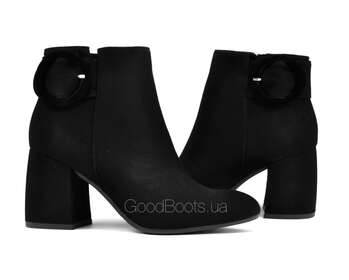 BRAVO MODA 2209/CZARNY ZAMSZ