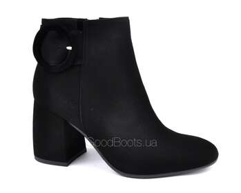 BRAVO MODA 2209/CZARNY ZAMSZ