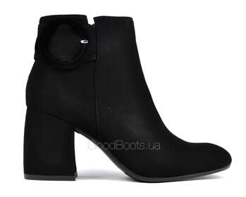 BRAVO MODA 2209/CZARNY ZAMSZ