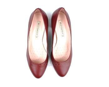 BRAVO MODA 1672/BORDO SKORA